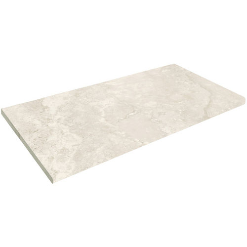 Norcia Travertine Light Pencil Bullnose 400x600 (20mm thick)