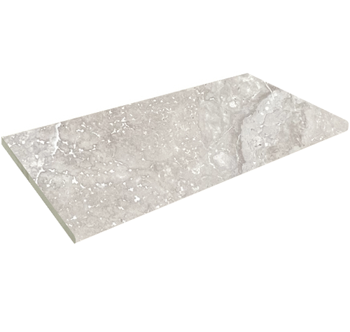 Norcia Travertine Grey Pencil Bullnose 400x600 (20mm thick)