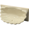 Ceramic Shell Soap Holder 100x200 (Tusk)