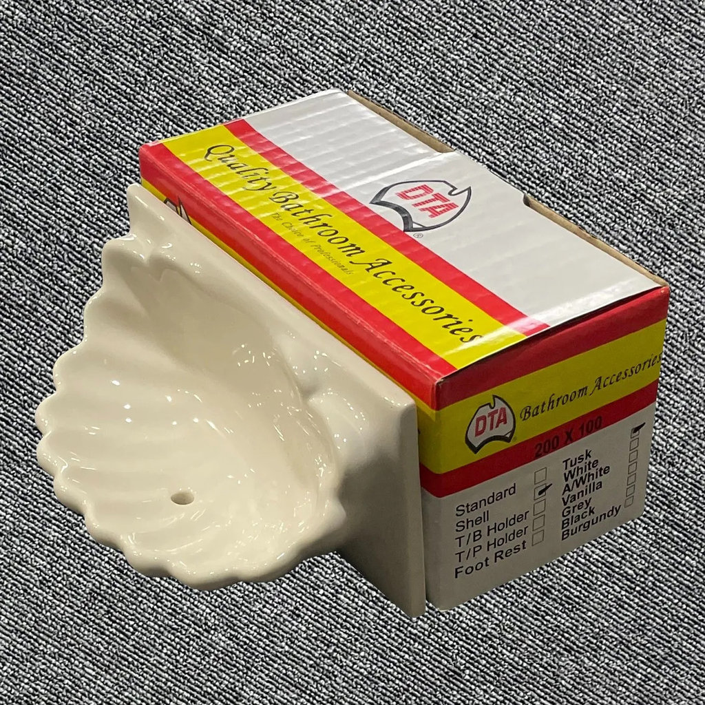 Ceramic Shell Soap Holder