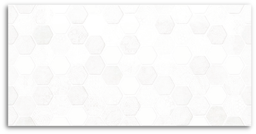 Folio Hexology Bianco (Gloss) Wall 300x600