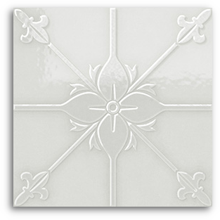 Emporio Manor Silver Leaf Gloss Wall 200x200