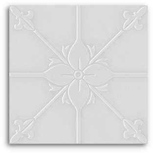 Emporio Manor Silver Leaf Satin Matt Wall 200x200