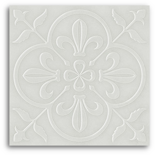 Emporio Windsor Silver Leaf Satin Matt Wall 200x200