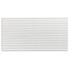 Micro Fluted White Matt Wall 300x600