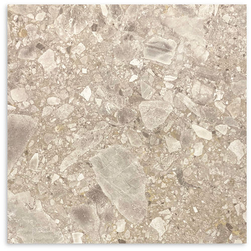 IN/OUT Ceppo Dark Beige Matt Tile 600x600