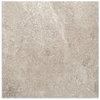 Oberon Taupe Matt Tile 600x600