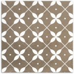 Craft Art Leaf Earth Matt Tile 200x200