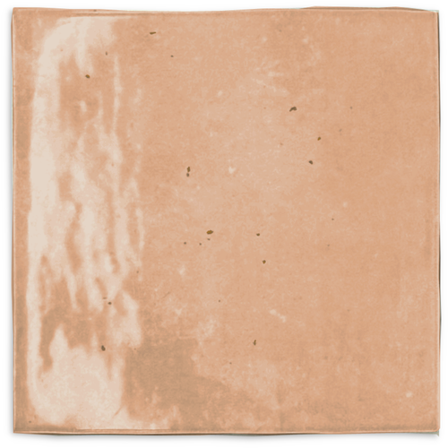 Krema Block Seashell Pink Gloss Wall 125x125