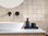 Akari Squares Sesame Wall Tile (GLOSS)