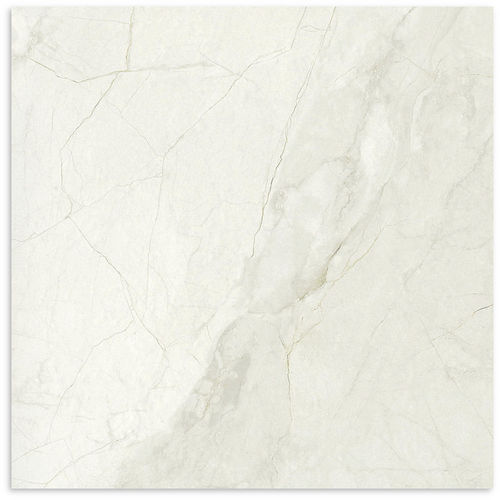 Vemac White Matt Tile 600x600