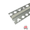 Aluminium Expansion Trim 22mm x 3m - 10mm Neoprene (Grey)