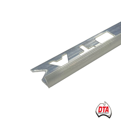 Round Aluminium Trim 10mm x 3m (Plain)
