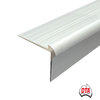 Vinyl Landing Edge 6mm x 3.66m (Matt Silver)