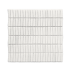 Forever White Shading Wedge Mosaic 309x290