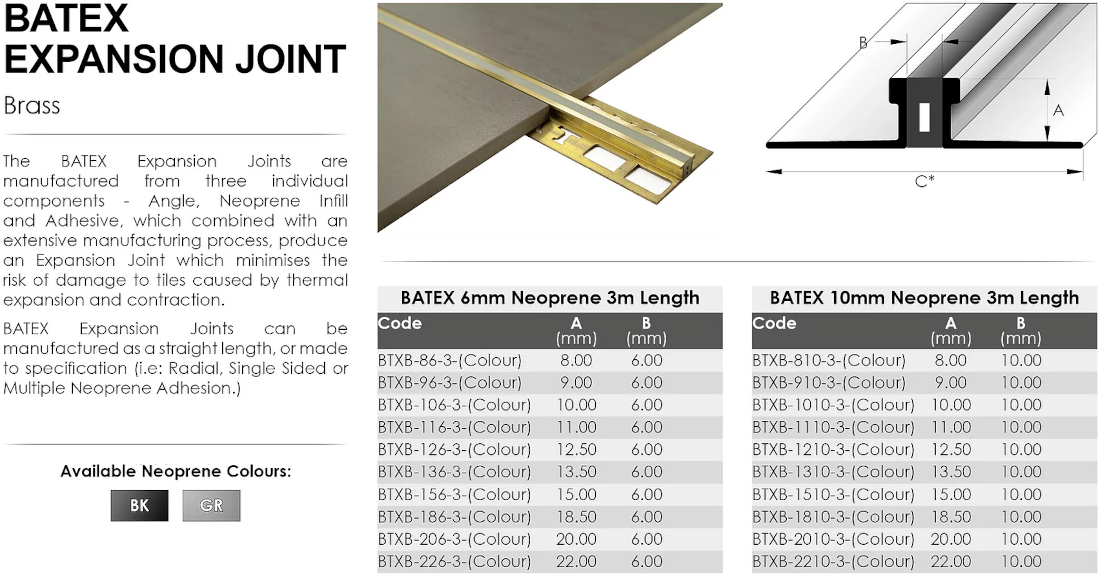 BAT-BATEX-BRASS-SIZE